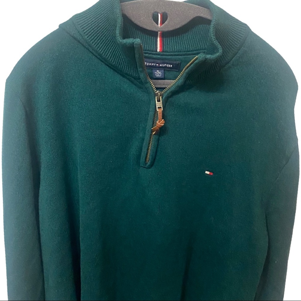 Green Tommy Hilfiger Sweater